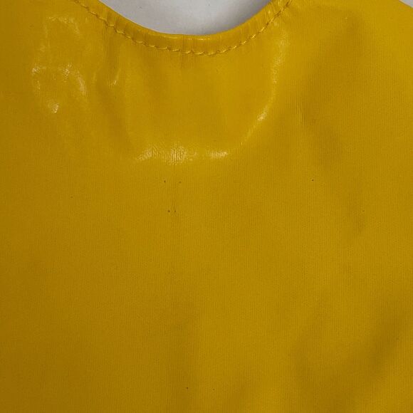 OG Dolls Battat Doll Raincoat Outwear Yellow White Zipper - Picture 4 of 4